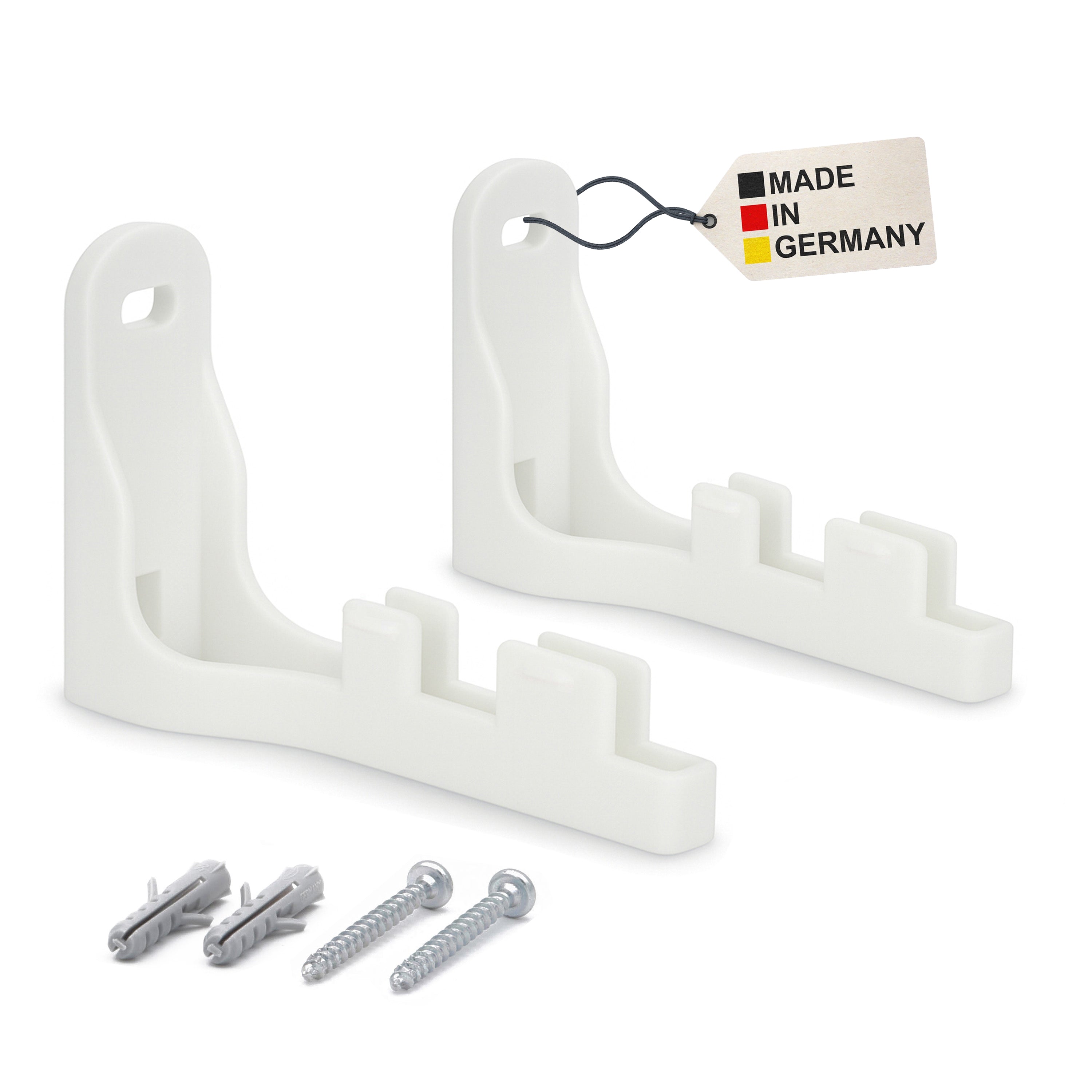Wall Mount for AVM FritzBox 5690 Pro – Stable Router Holder Made of ABS Plastic, Wall Mounting, Cable-Friendly, UV-Resistant, Incl. Screws & Dowels